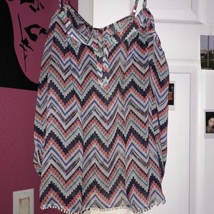 Vibrant Colorful Blouse